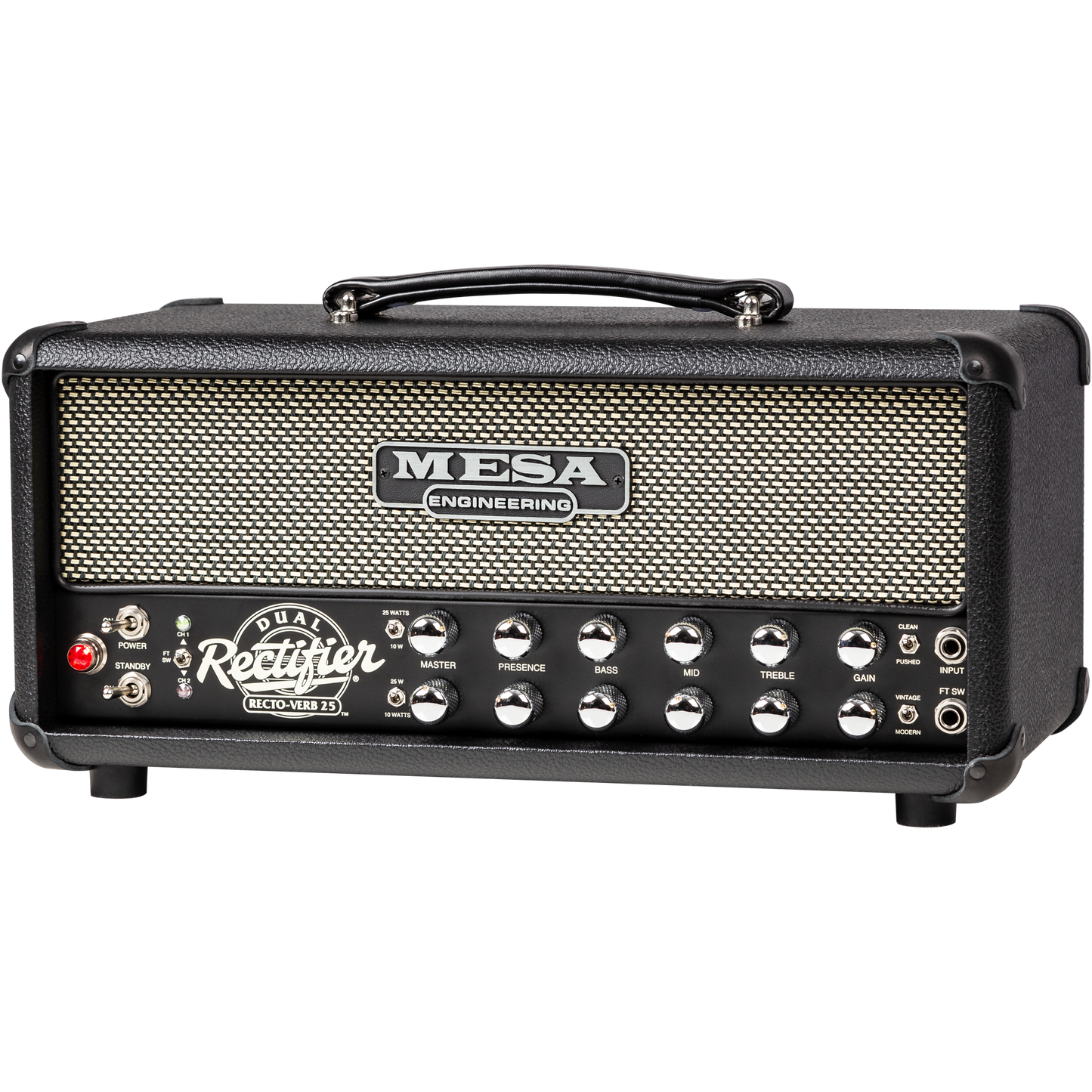 Mesa/Boogie Recto-Verb 25 Head, Black Bronco, UK Head Mesa/Boogie