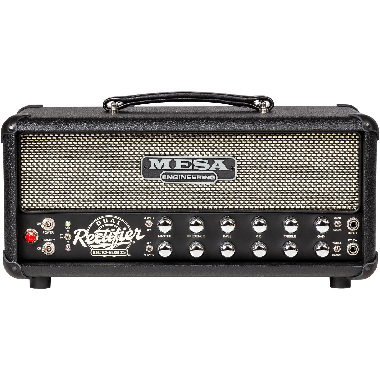 Mesa/Boogie Recto-Verb 25 Head, Black Bronco, UK Head Mesa/Boogie