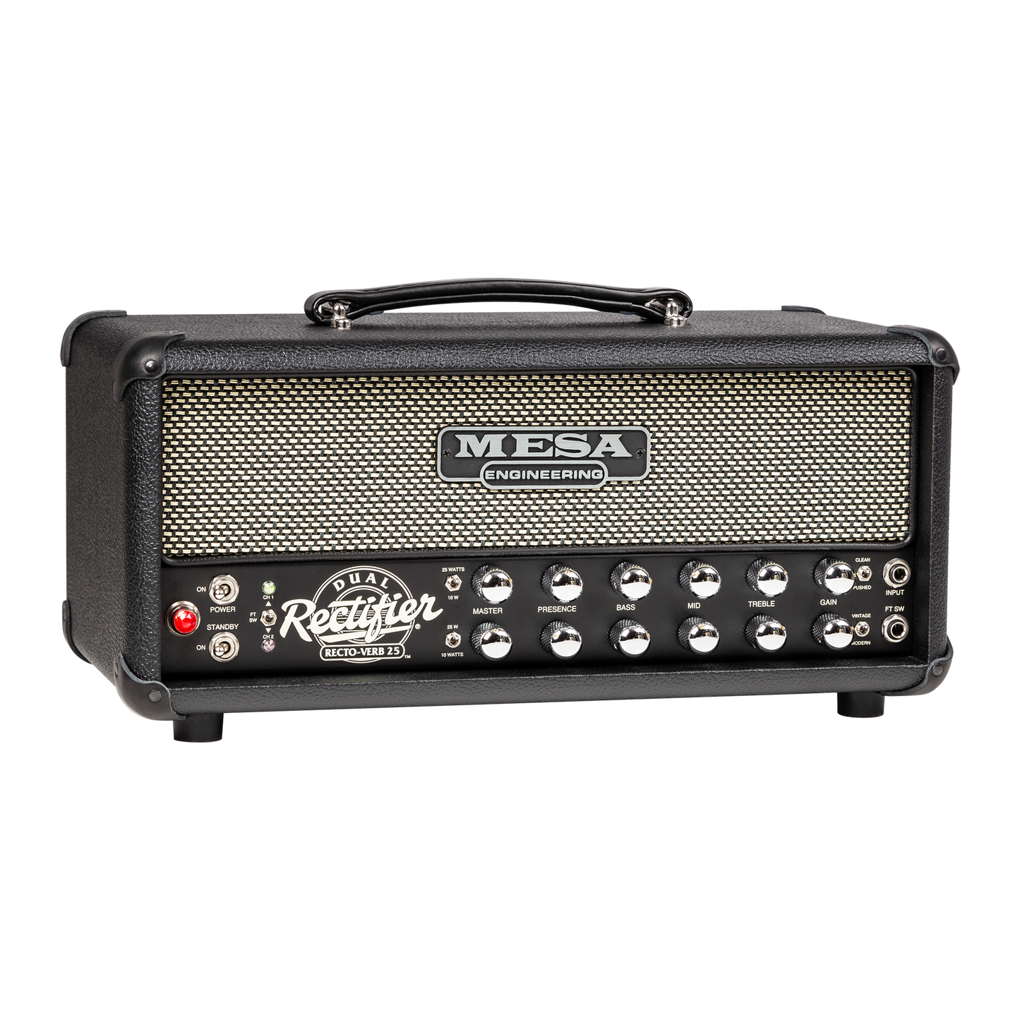 Mesa/Boogie Recto-Verb 25 Head, Black Bronco Head Mesa/Boogie