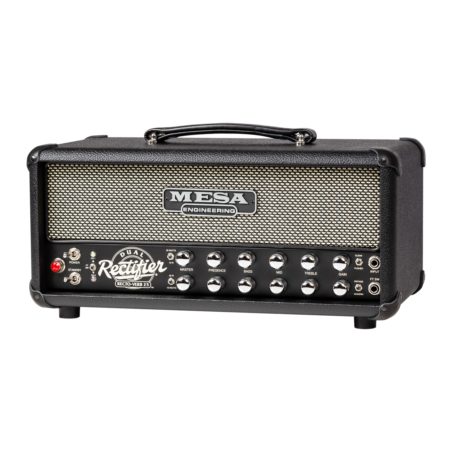 Mesa/Boogie Recto-Verb 25 Head, Black Bronco Head Mesa/Boogie