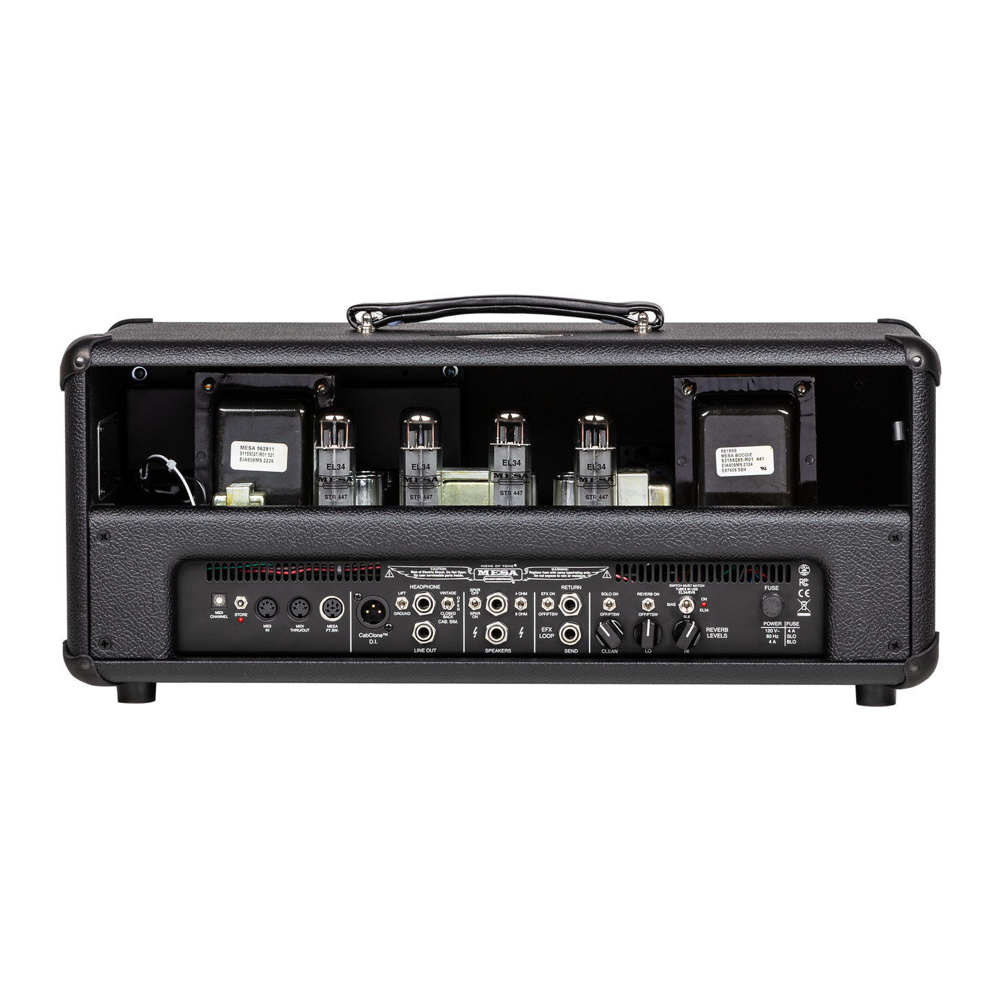 Mesa/Boogie Triple Crown 100 Head, Black Bronco, UK Head Mesa/Boogie
