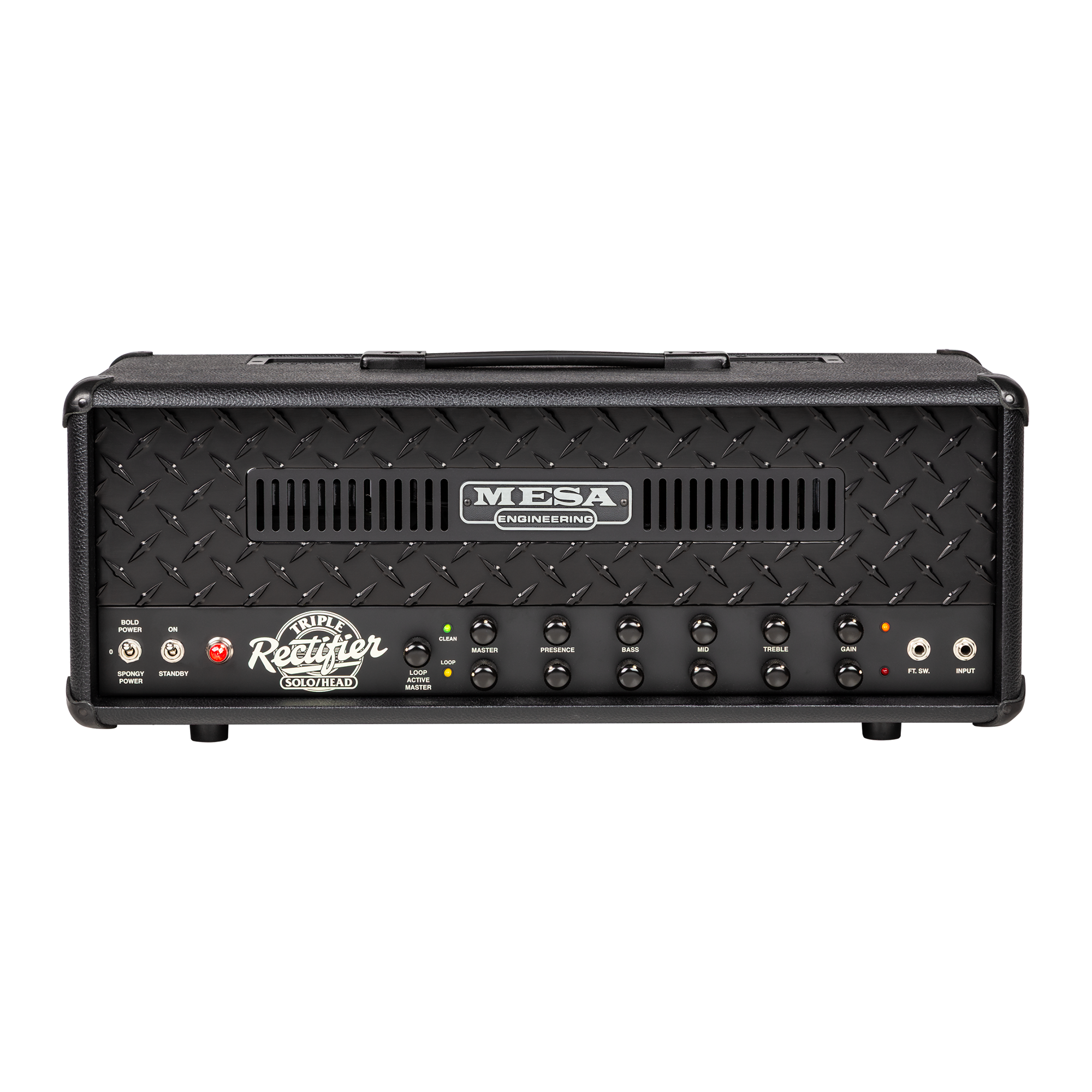 Mesa/Boogie 90s Triple Rectifier Head, Black Bronco – Gibson