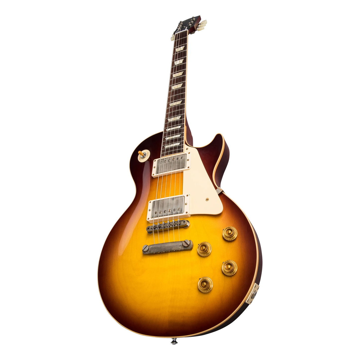 Gibson Custom 1958 Les Paul Standard Reissue, VOS, Bourbon Burst Electric Guitar Gibson Custom