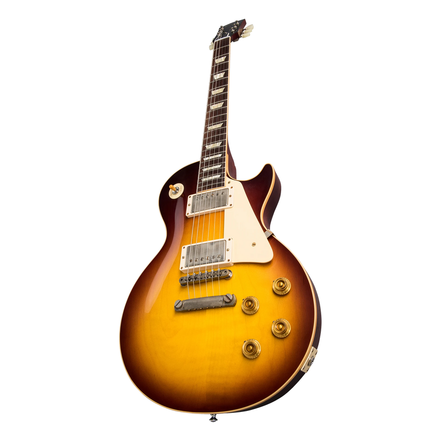 Gibson Custom 1958 Les Paul Standard Reissue, VOS, Bourbon Burst Electric Guitar Gibson Custom