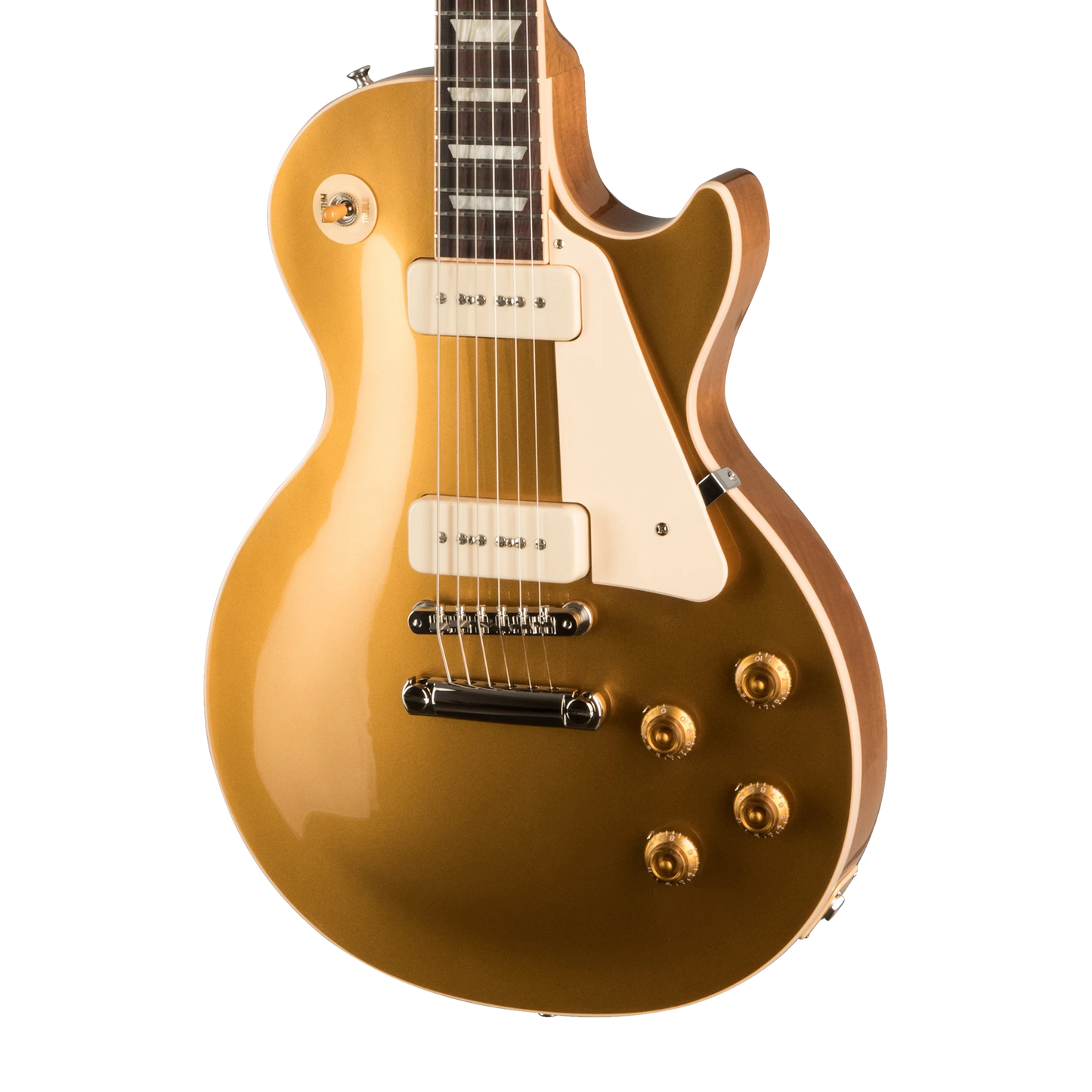 Gibson Les Paul Standard 50s P-90, Goldtop Electric Guitar Gibson
