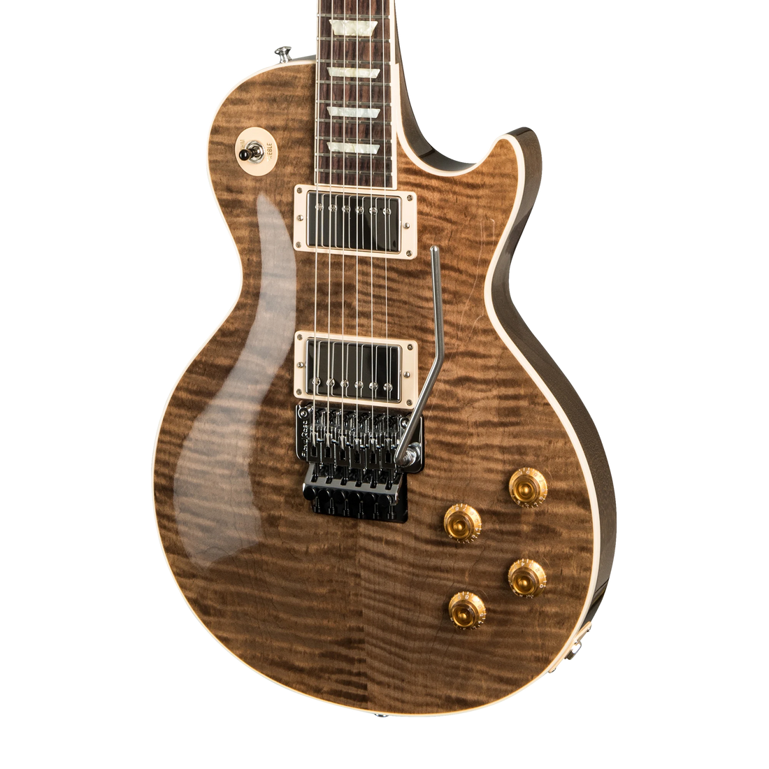 Gibson Custom Les Paul Axcess Standard Figured Floyd Rose Gloss, DC Rust Electric Guitar Gibson Custom