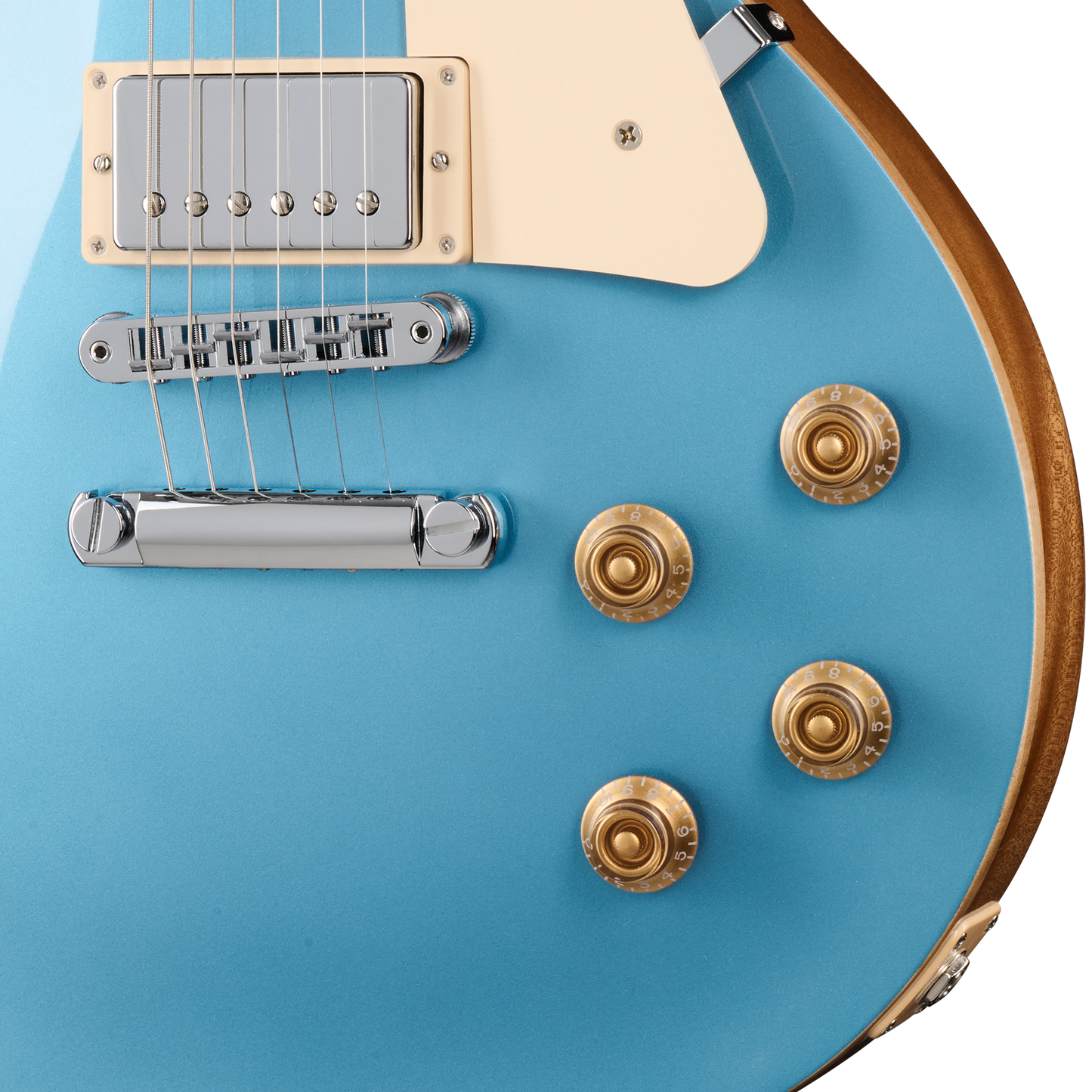 Gibson Les Paul Studio Metallic, Pelham Blue, Exclusive Electric Guitar Gibson