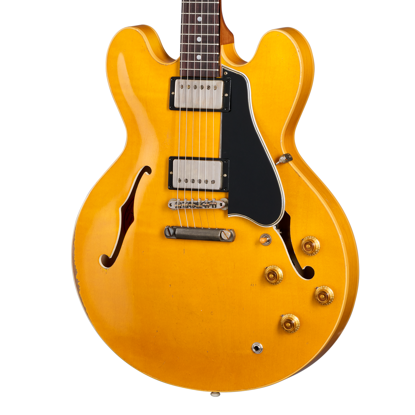 Gibson Custom 1958 ES-335 Reissue, Heavy Aged, Dirty Blonde Electric Guitar Gibson Custom