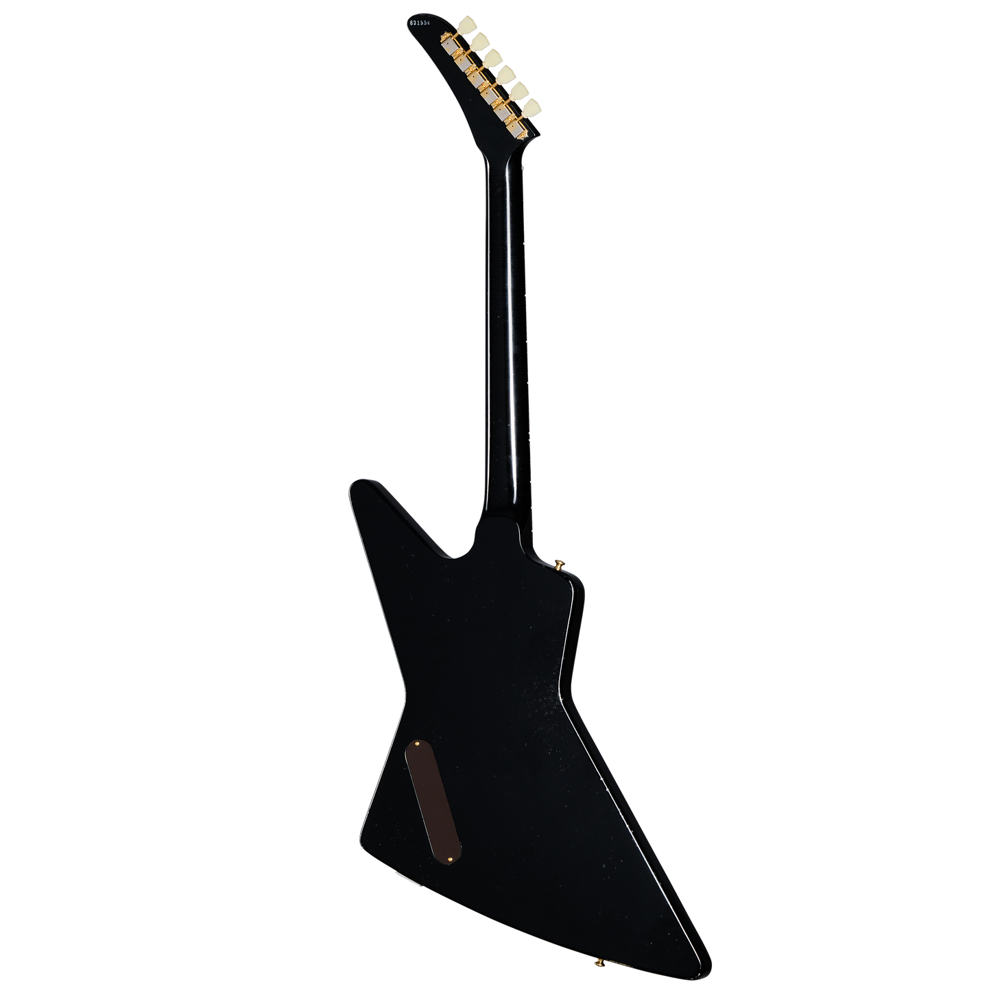 Gibson Custom 1958 Korina Explorer Reissue, Light Aged, Ebony Electric Guitar Gibson Custom