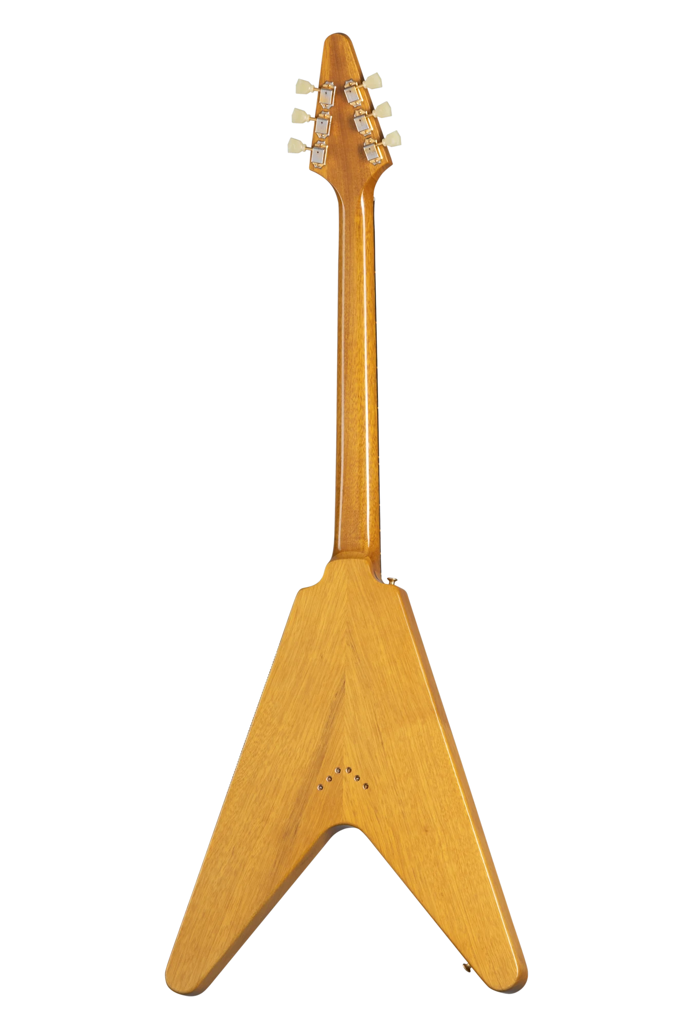 Gibson Custom 1958 Korina Flying V Reissue, VOS, Natural Electric Guitar Gibson Custom