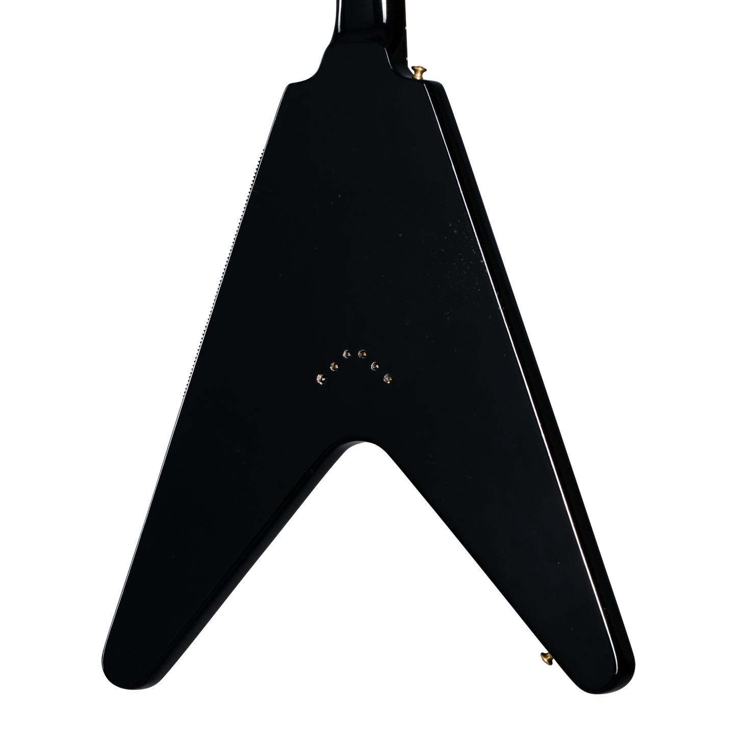 Gibson Custom 1958 Korina Flying V Reissue, Light Aged, Ebony Electric Guitar Gibson Custom