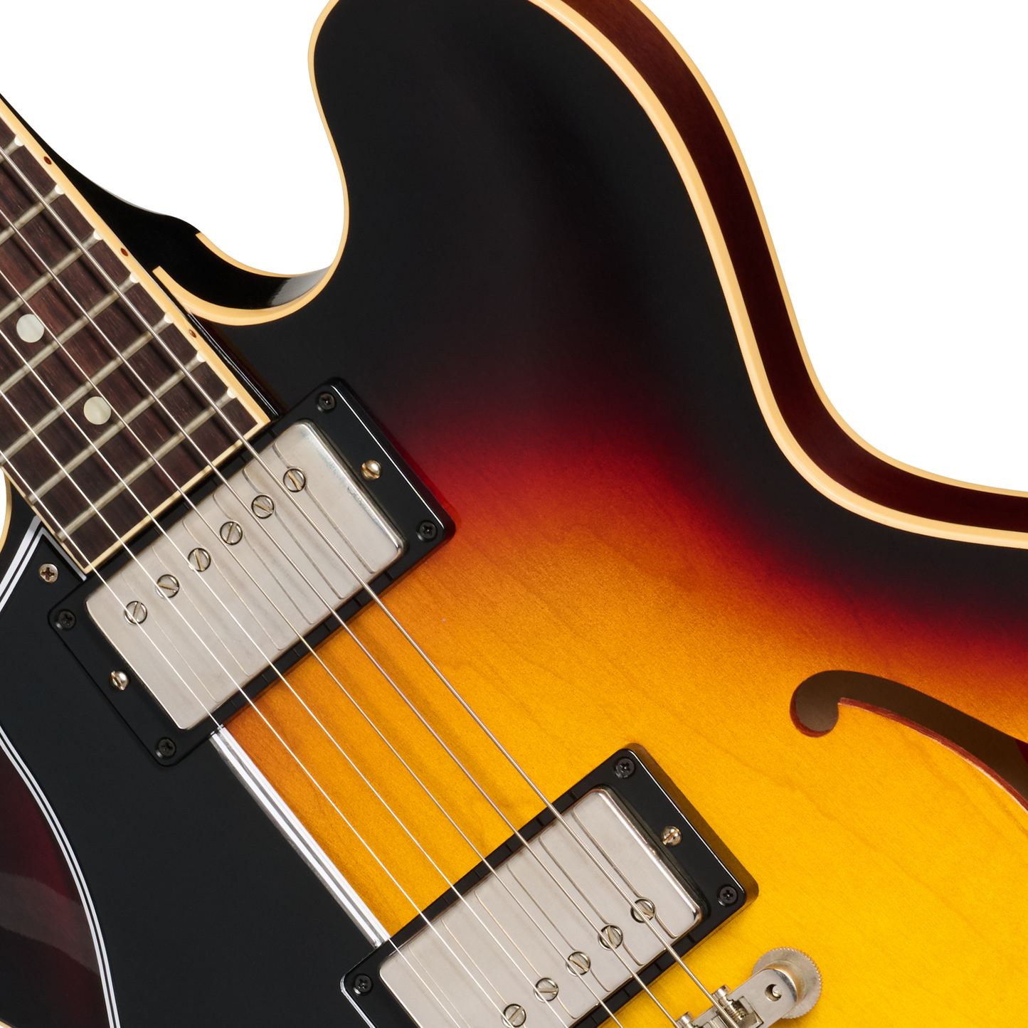 Gibson Custom 1959 ES-335 Reissue, Left-Handed, Vintage Burst Electric Guitar Gibson Custom