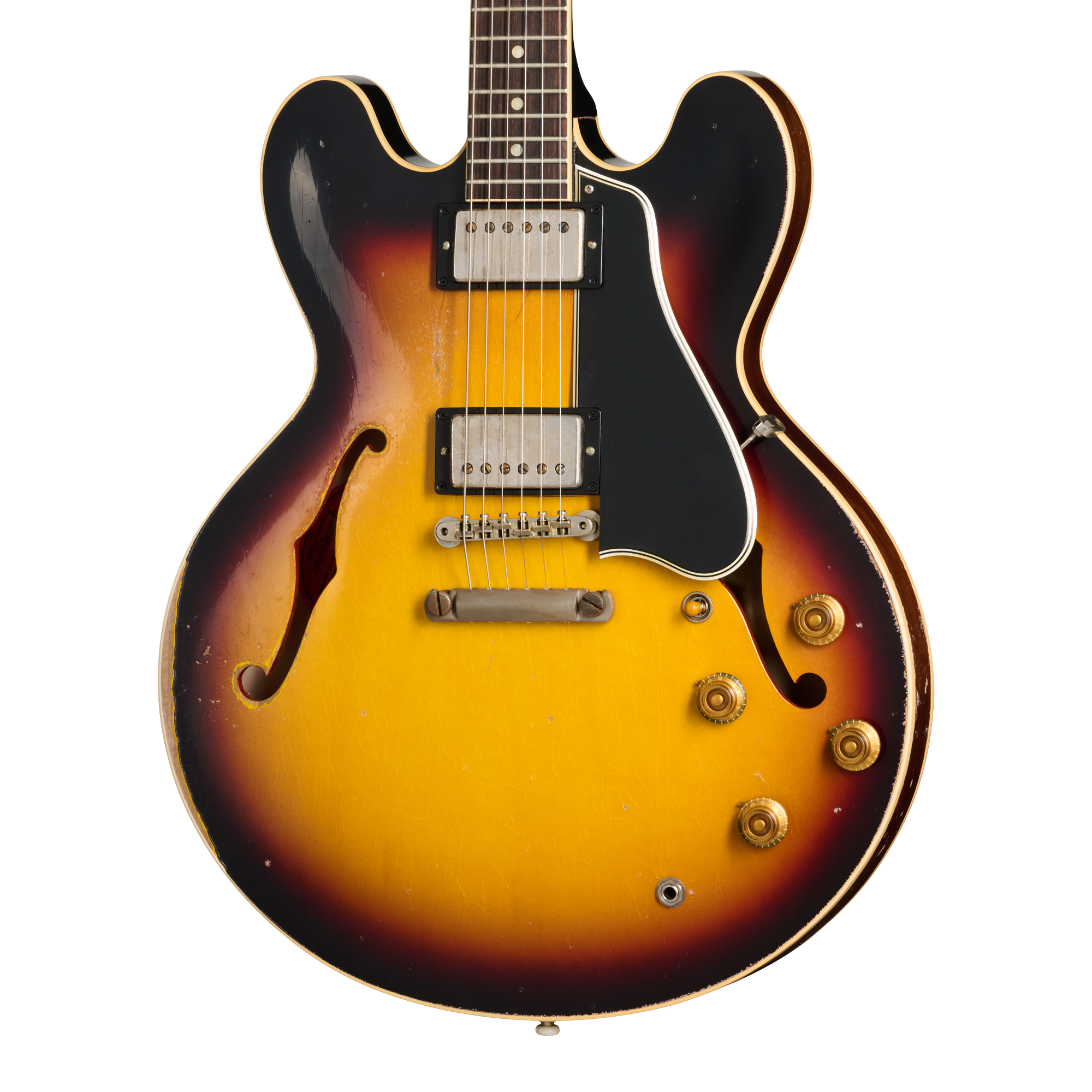 Gibson Custom 1959 ES-335 Reissue, Ultra Heavy Aged, Vintage Burst Gibson Custom 1959 ES-335 Reissue, Ultra Heavy Aged, Vintage Burst