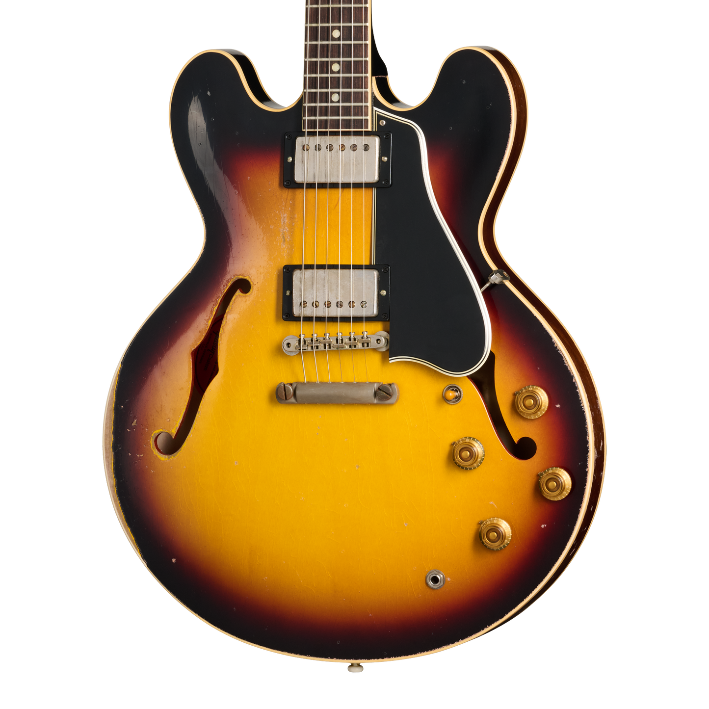Gibson Custom 1959 ES-335 Reissue, Ultra Heavy Aged, Vintage Burst Electric Guitar Gibson Custom