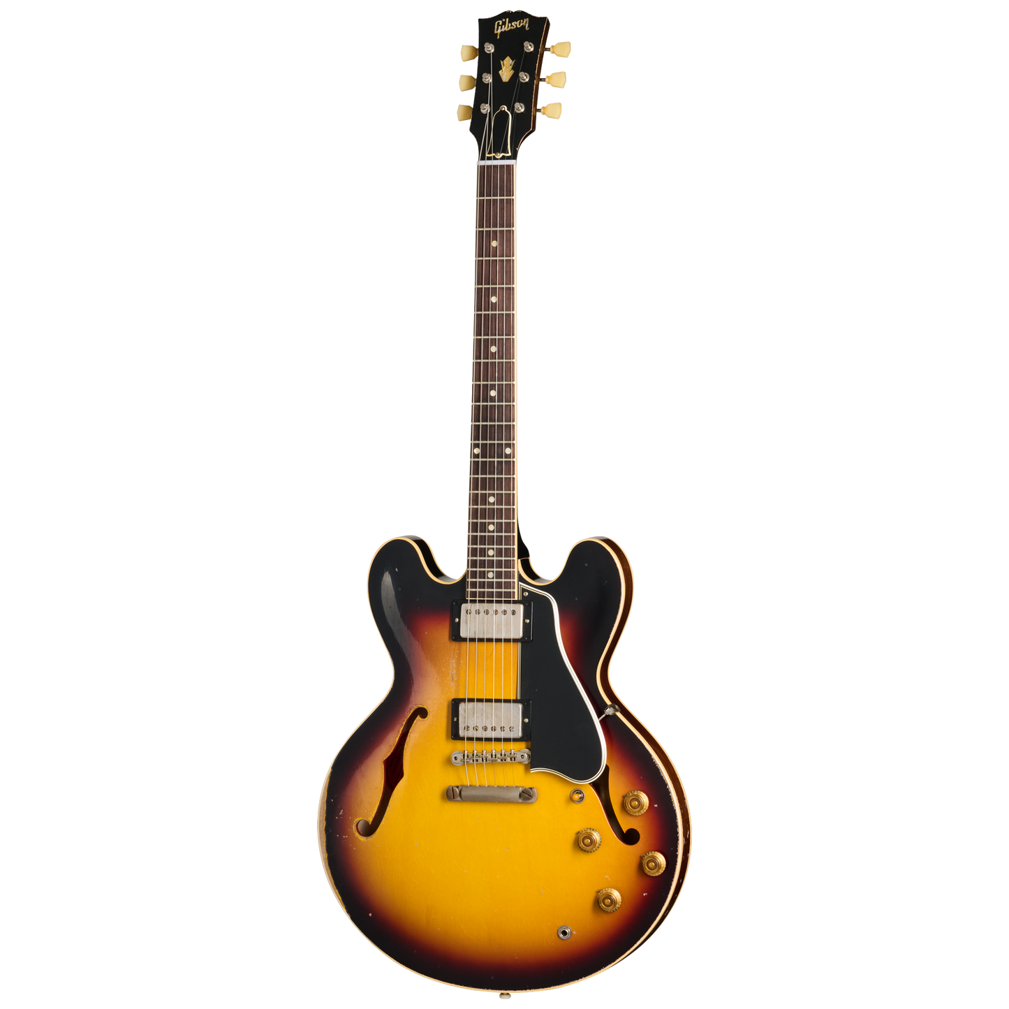 Gibson Custom 1959 ES-335 Reissue, Ultra Heavy Aged, Vintage Burst Electric Guitar Gibson Custom