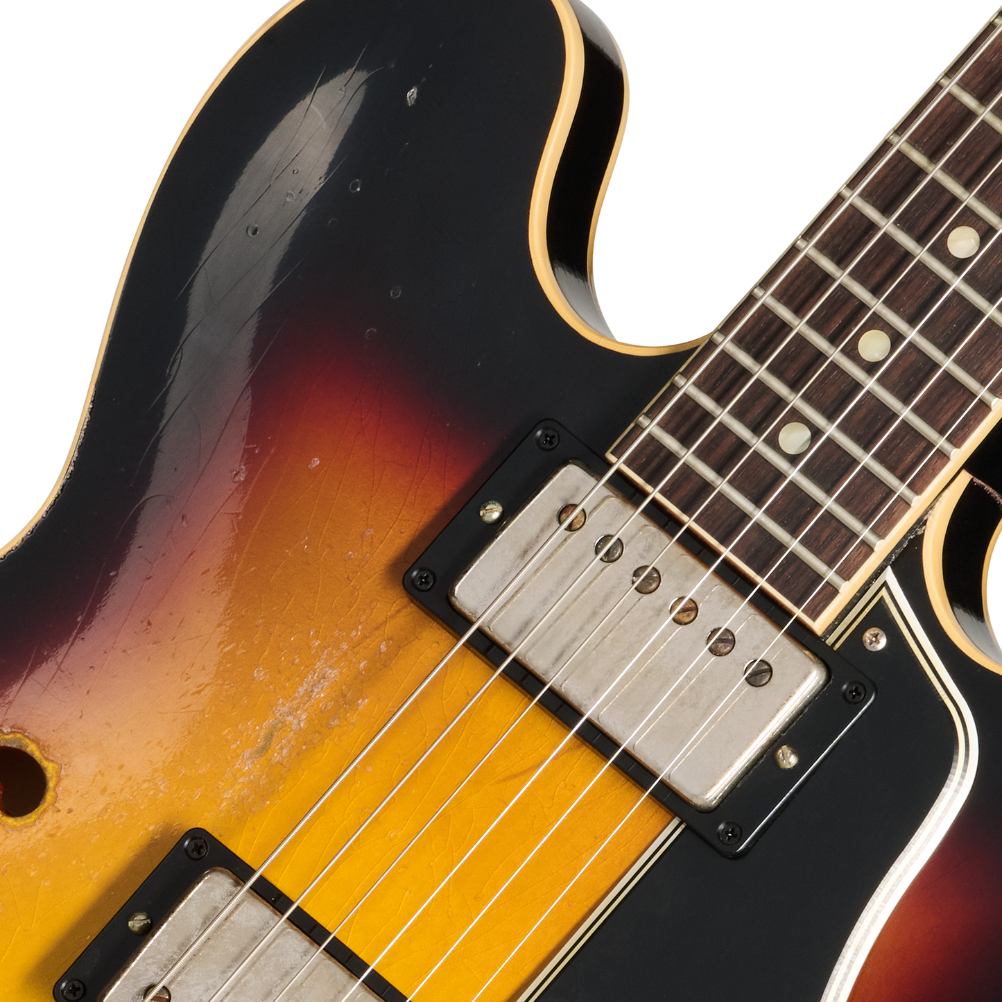Gibson Custom 1959 ES-335 Reissue, Ultra Heavy Aged, Vintage Burst Electric Guitar Gibson Custom