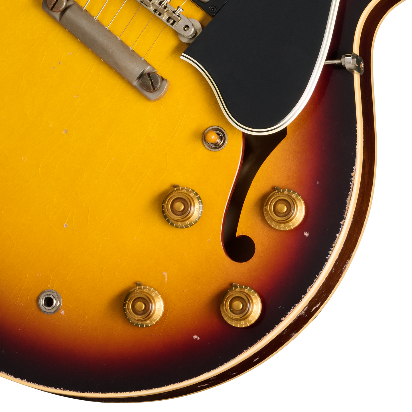 Gibson Custom 1959 ES-335 Reissue, Ultra Heavy Aged, Vintage Burst Electric Guitar Gibson Custom