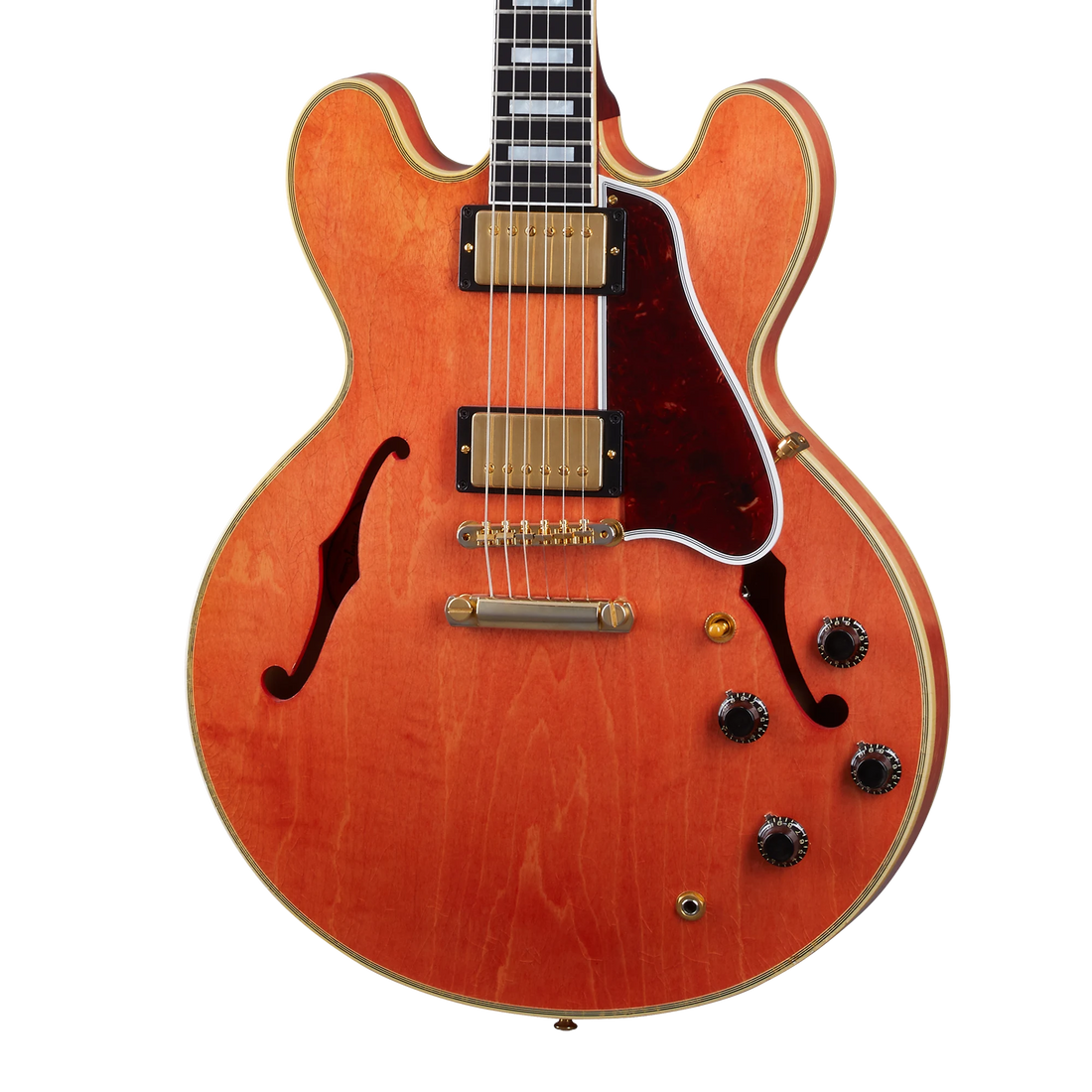 Gibson Custom 1959 ES-355 Reissue, Light Aged, Watermelon Red Electric Guitar Gibson Custom