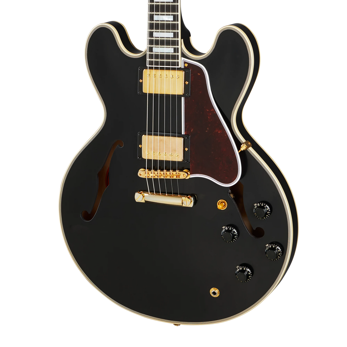 Gibson Custom 1959 ES-355 Reissue, VOS, Ebony Electric Guitar Gibson Custom