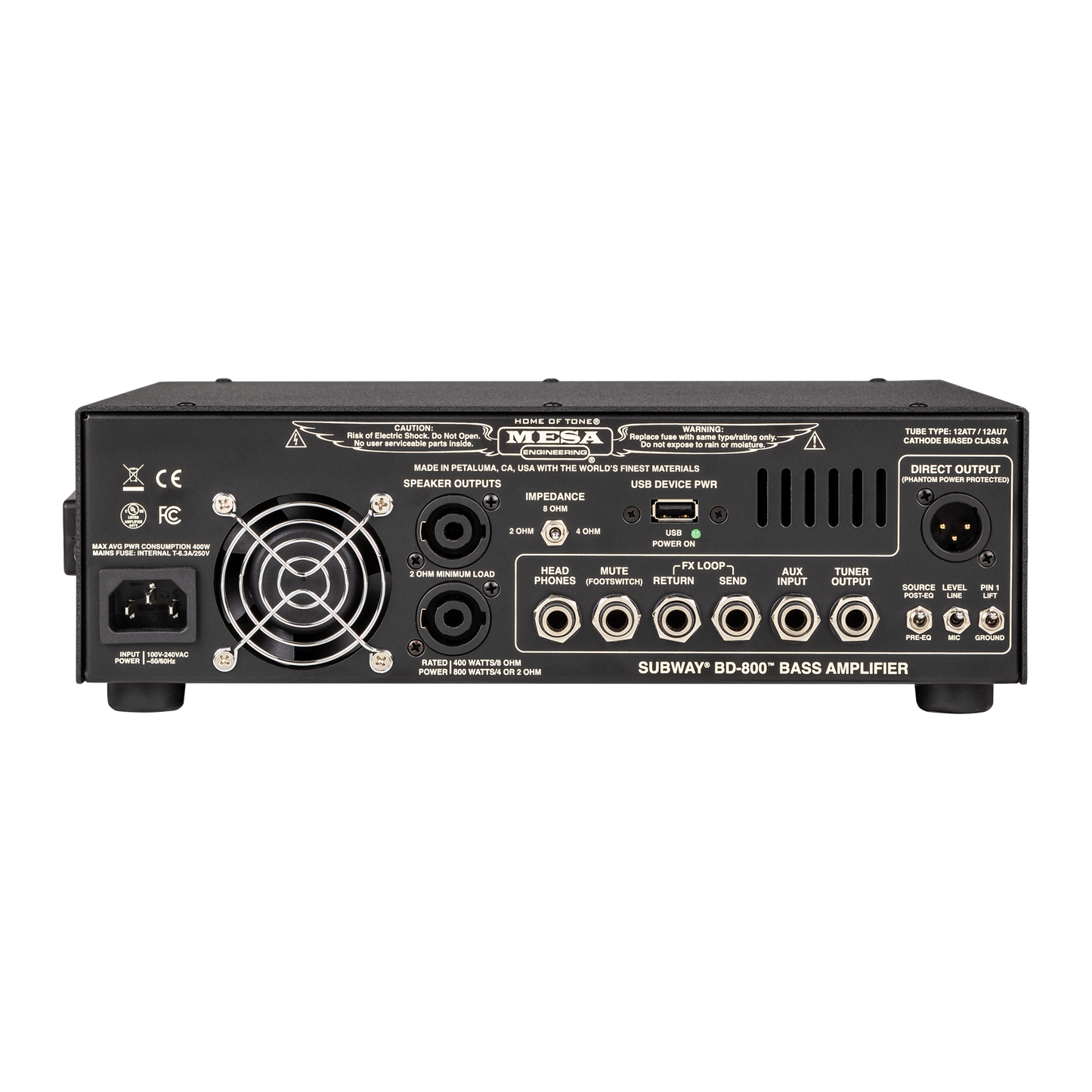 Mesa/Boogie Bass-800D, UK Head Mesa/Boogie