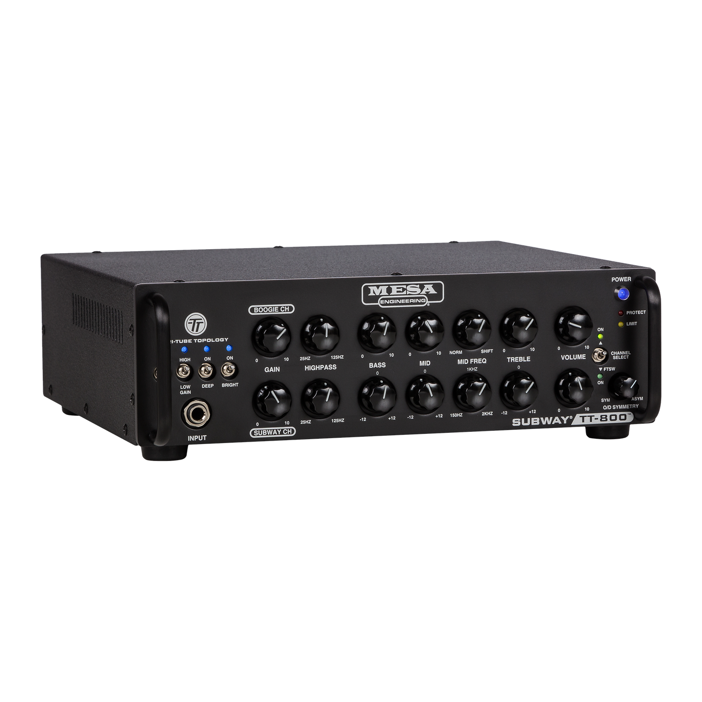 Mesa/Boogie Subway TT-800 Bass Amp (Metal Head), Black Head Mesa/Boogie