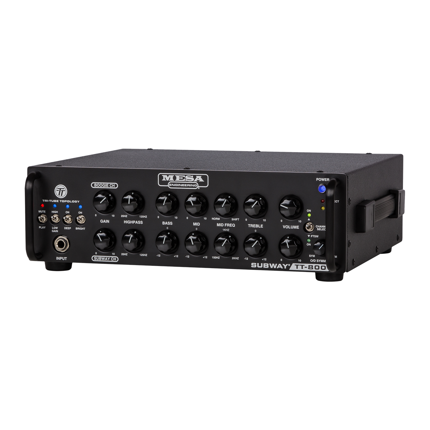 Mesa/Boogie Subway TT-800 Bass Amp (Metal Head), Black Head Mesa/Boogie
