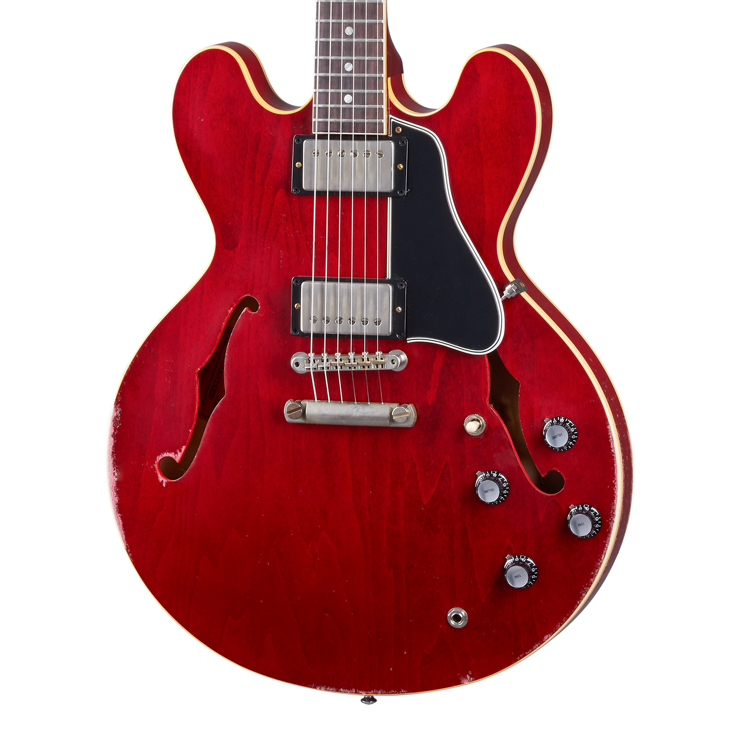 Gibson Custom 1961 ES-335 Reissue, Heavy Aged, Sixties Cherry Electric Guitar Gibson Custom