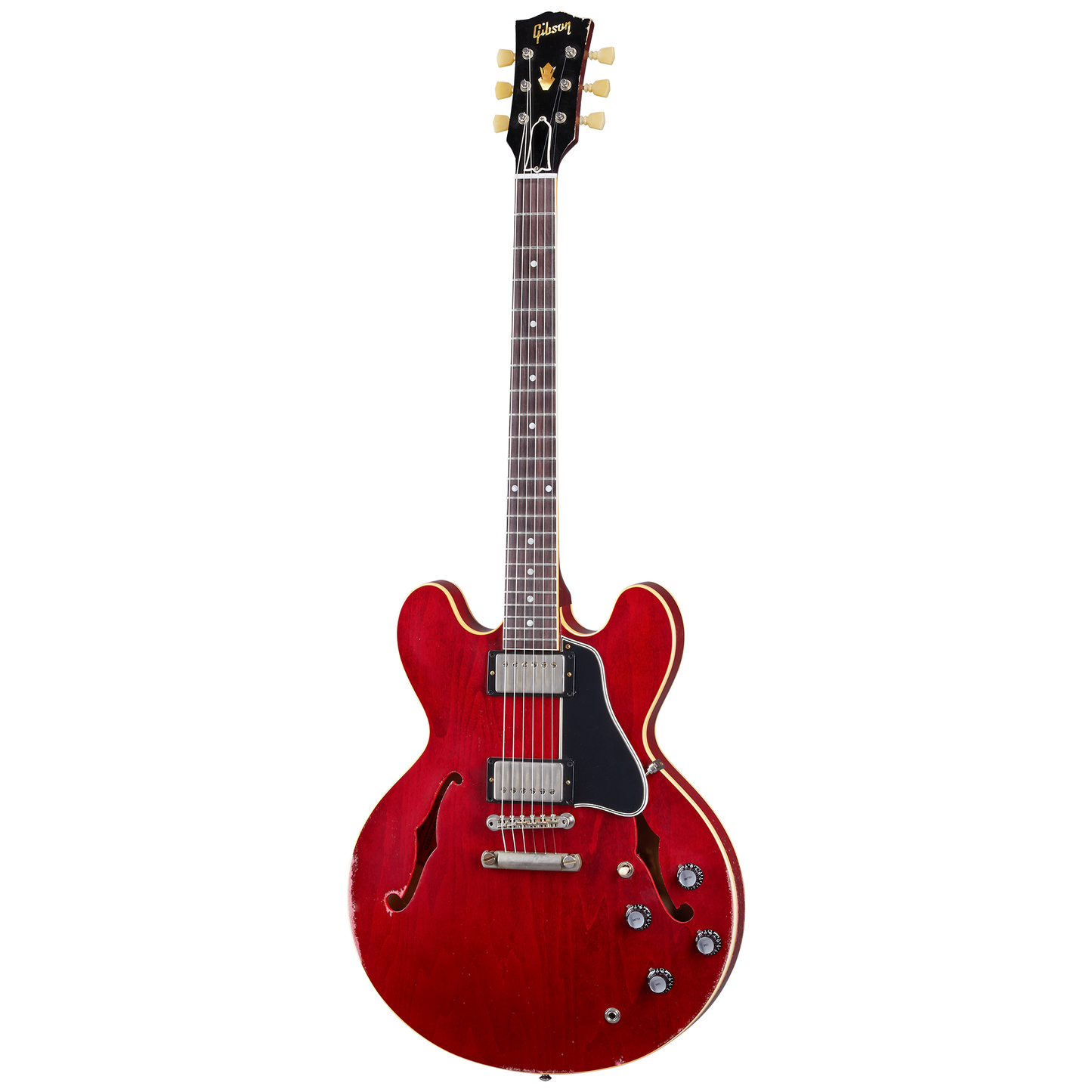 Gibson Custom 1961 ES-335 Reissue, Heavy Aged, Sixties Cherry Electric Guitar Gibson Custom