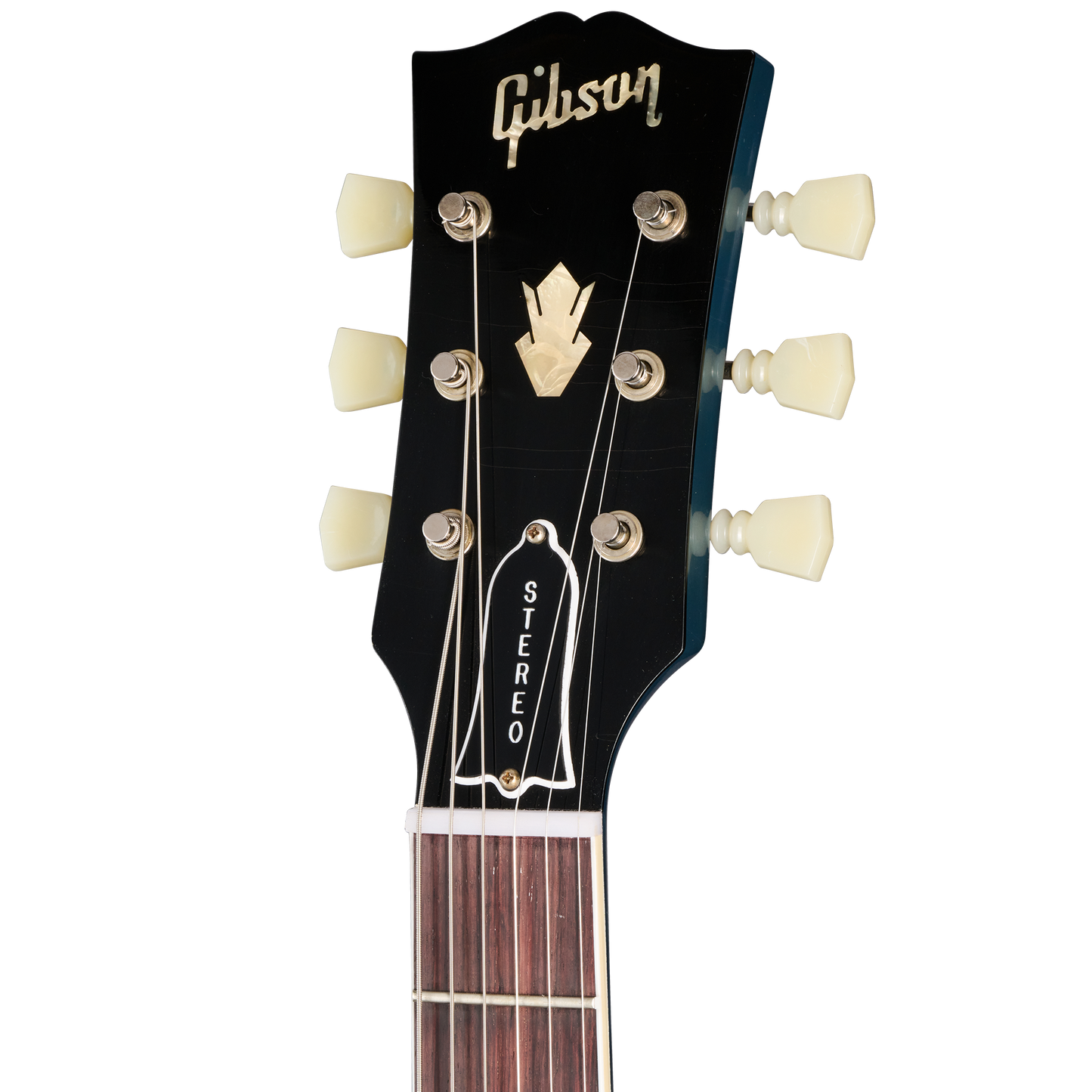 Gibson Custom 1964 ES-345 Reissue, Ultra Light Aged, Antique Pelham Blue Electric Guitar Gibson Custom