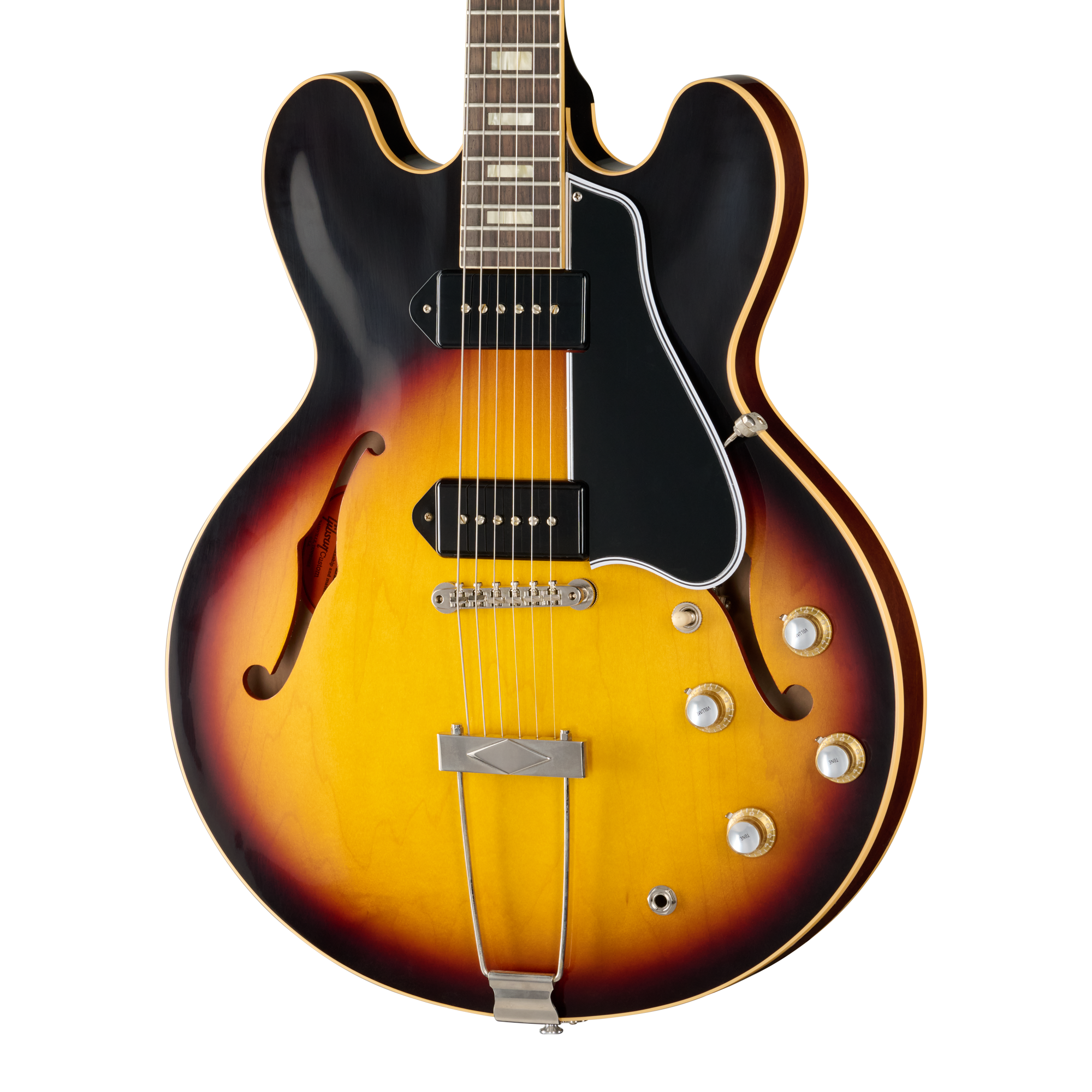 Gibson Custom 1962 ES-330 Reissue, VOS, Vintage Burst