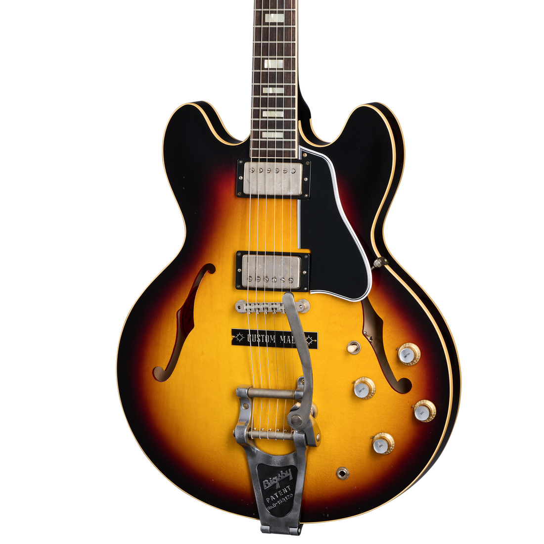 Gibson Custom Slash 1963 ES-335 Collector’s Edition, Vintage Sunburst Electric Guitar Gibson Custom