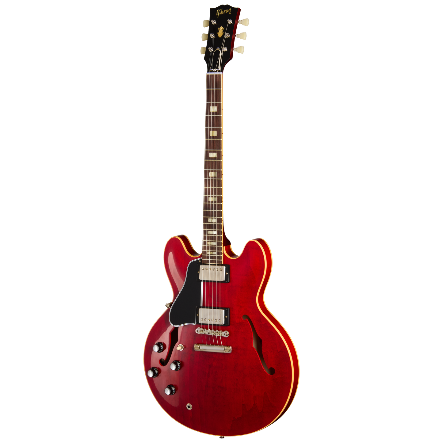 Gibson Custom 1964 ES-335 Reissue, Left-Handed, Sixties Cherry Electric Guitar Gibson Custom