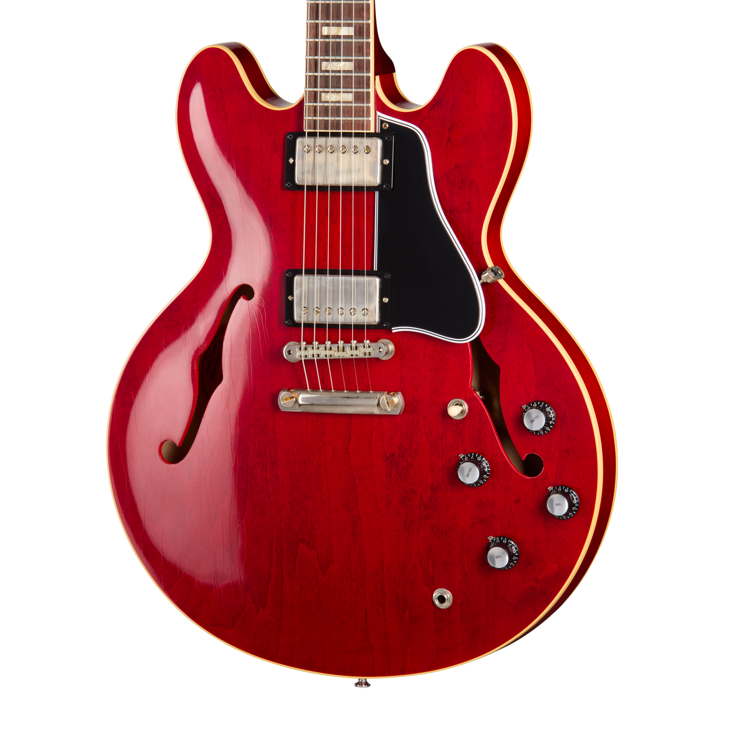 Gibson Custom 1964 ES-335 Reissue, Ultra Light Aged, Sixties Cherry Electric Guitar Gibson Custom