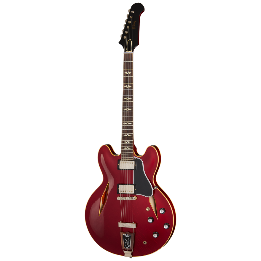 Gibson Custom 1964 Trini Lopez Standard Reissue, Ultra Light Aged, Sparkling Burgundy Electric Guitar Gibson Custom