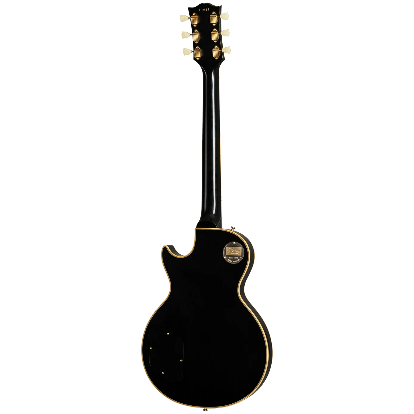 Gibson Custom 1957 Les Paul Custom Reissue, VOS, Ebony Electric Guitar Gibson Custom