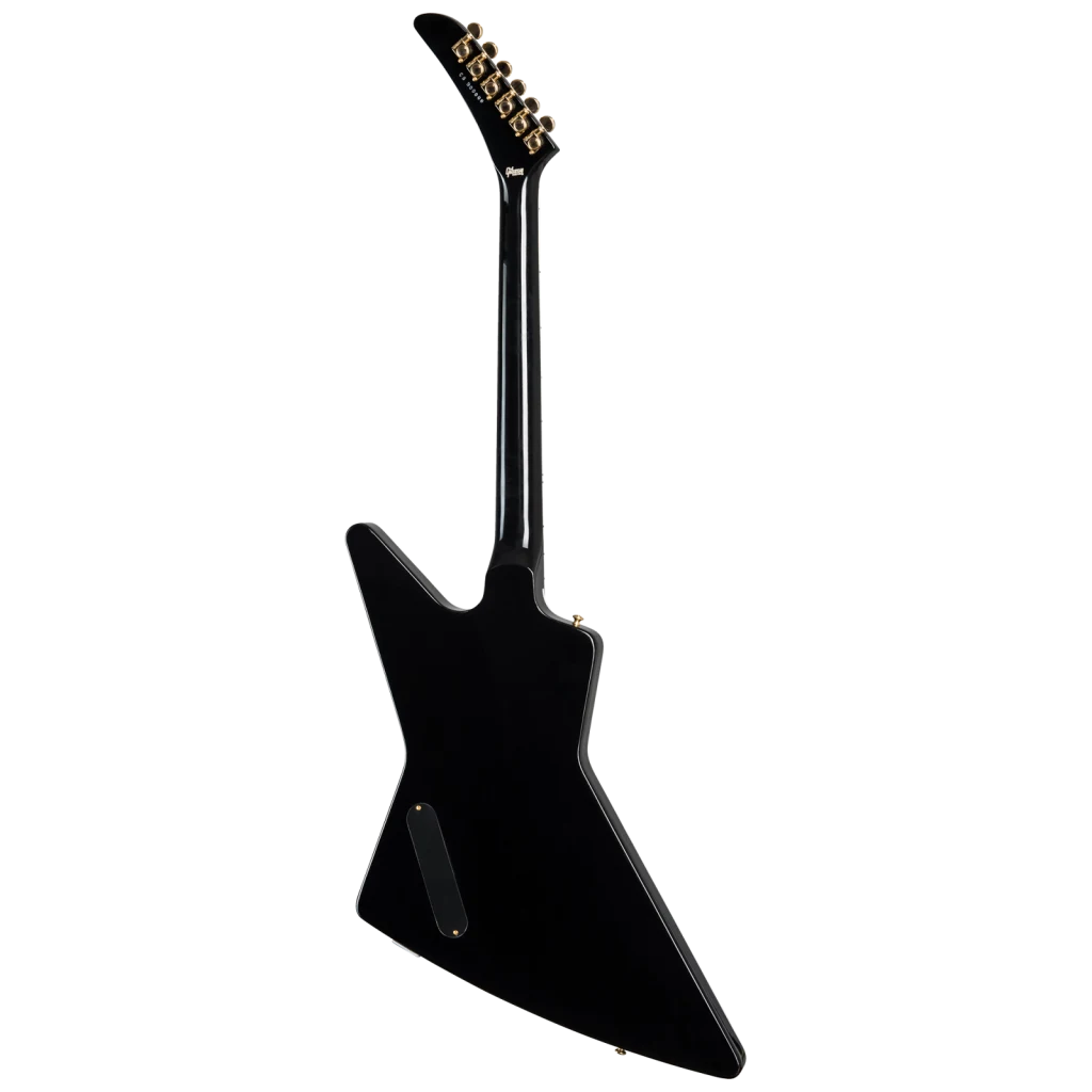 Gibson Custom Explorer Custom w/ Ebony Fingerboard Gloss, Ebony Electric Guitar Gibson Custom