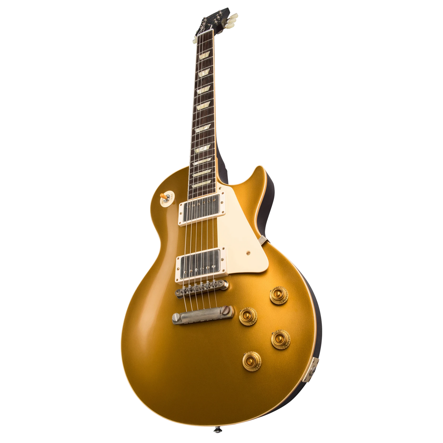 Gibson Custom 1957 Les Paul Goldtop Reissue VOS, Double Gold Electric Guitar Gibson Custom