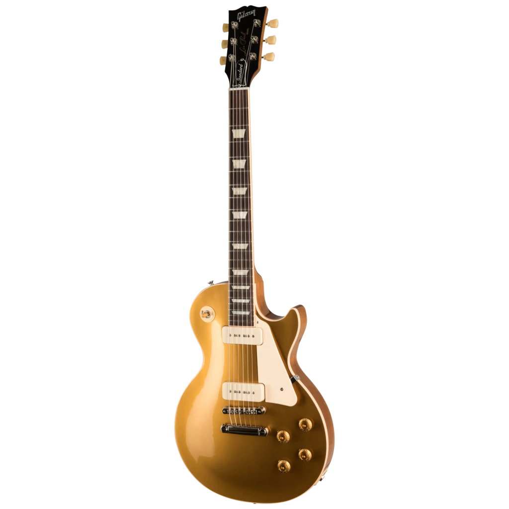 Gibson Les Paul Standard 50s P-90, Goldtop Electric Guitar Gibson