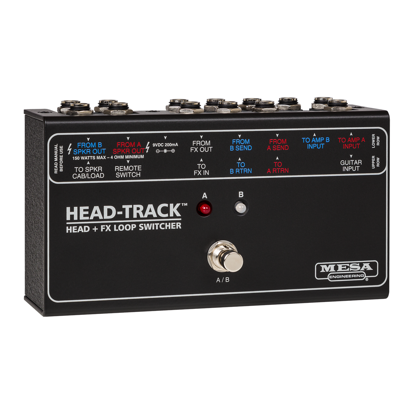 Head-Track Head & FX Loop Switcher Signal Management Mesa/Boogie