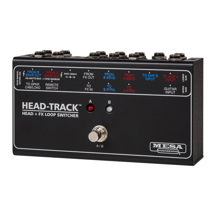 Head-Track Head & FX Loop Switcher Signal Management Mesa/Boogie