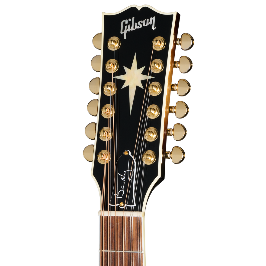 Gibson Custom Brian May SJ-200 12-String, Vintage Sunburst Acoustic Guitar Gibson Custom