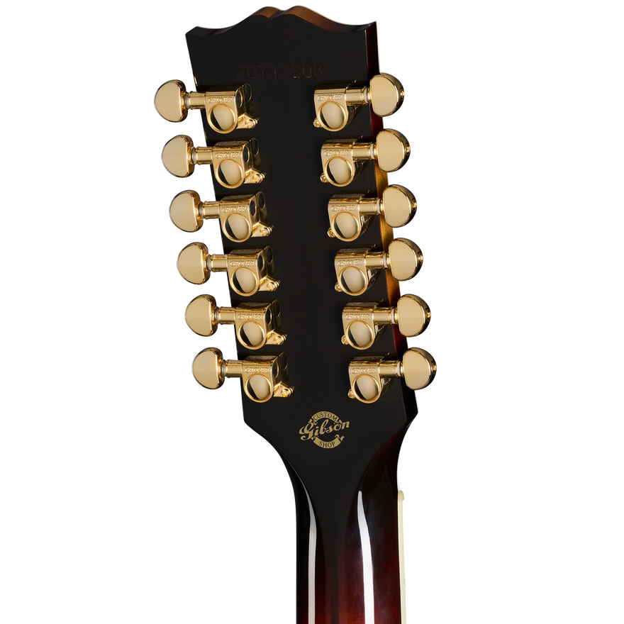 Gibson Custom Brian May SJ-200 12-String, Vintage Sunburst Acoustic Guitar Gibson Custom