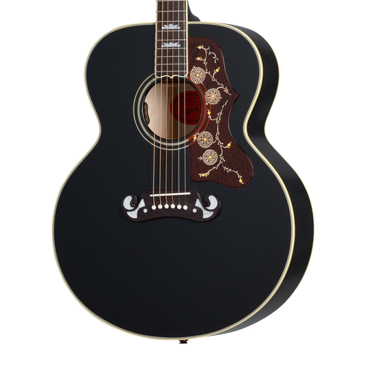 Gibson Custom Elvis SJ-200, Ebony Acoustic Guitar Gibson Custom