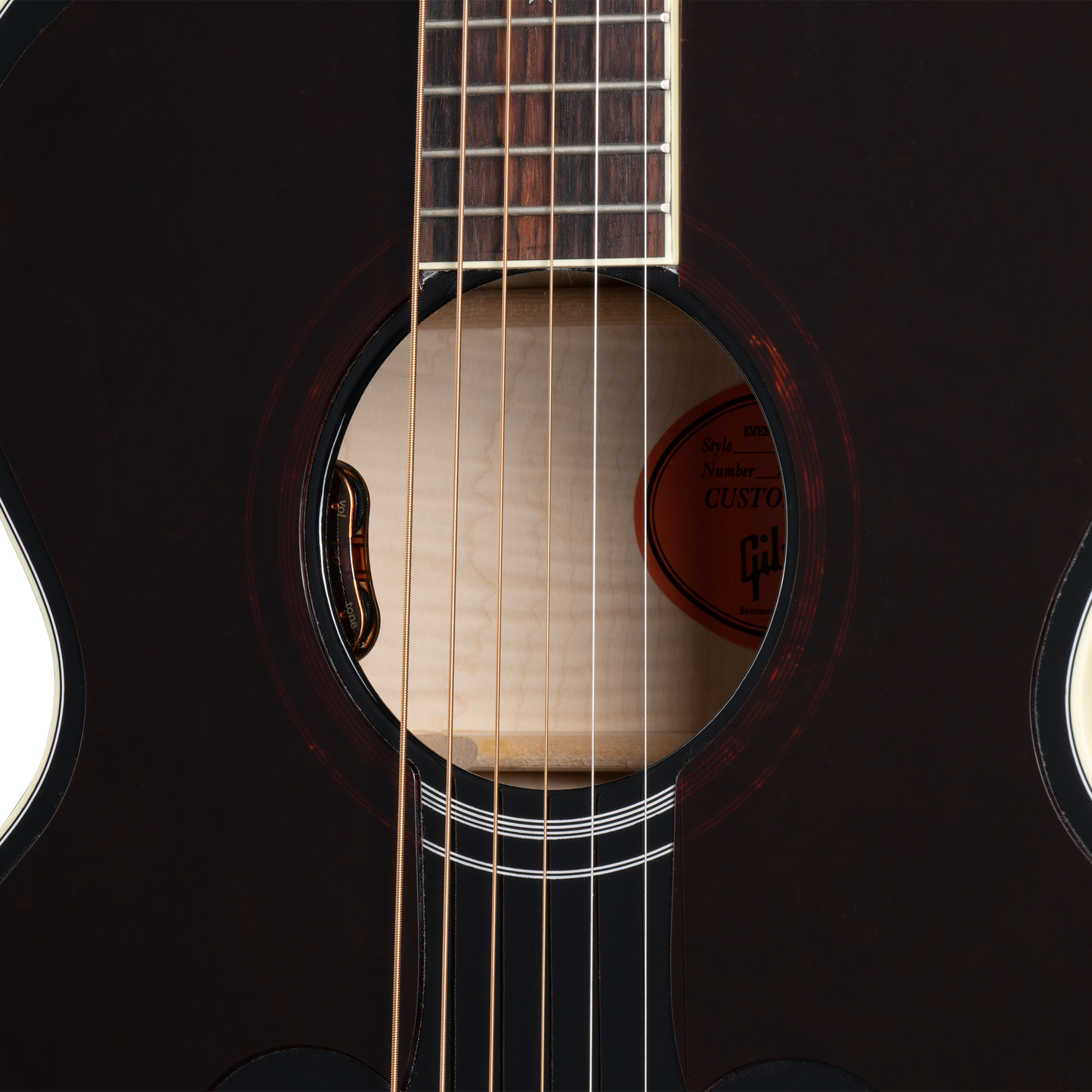 Gibson Custom Everly Brothers J-180, Ebony Acoustic Guitar Gibson Custom