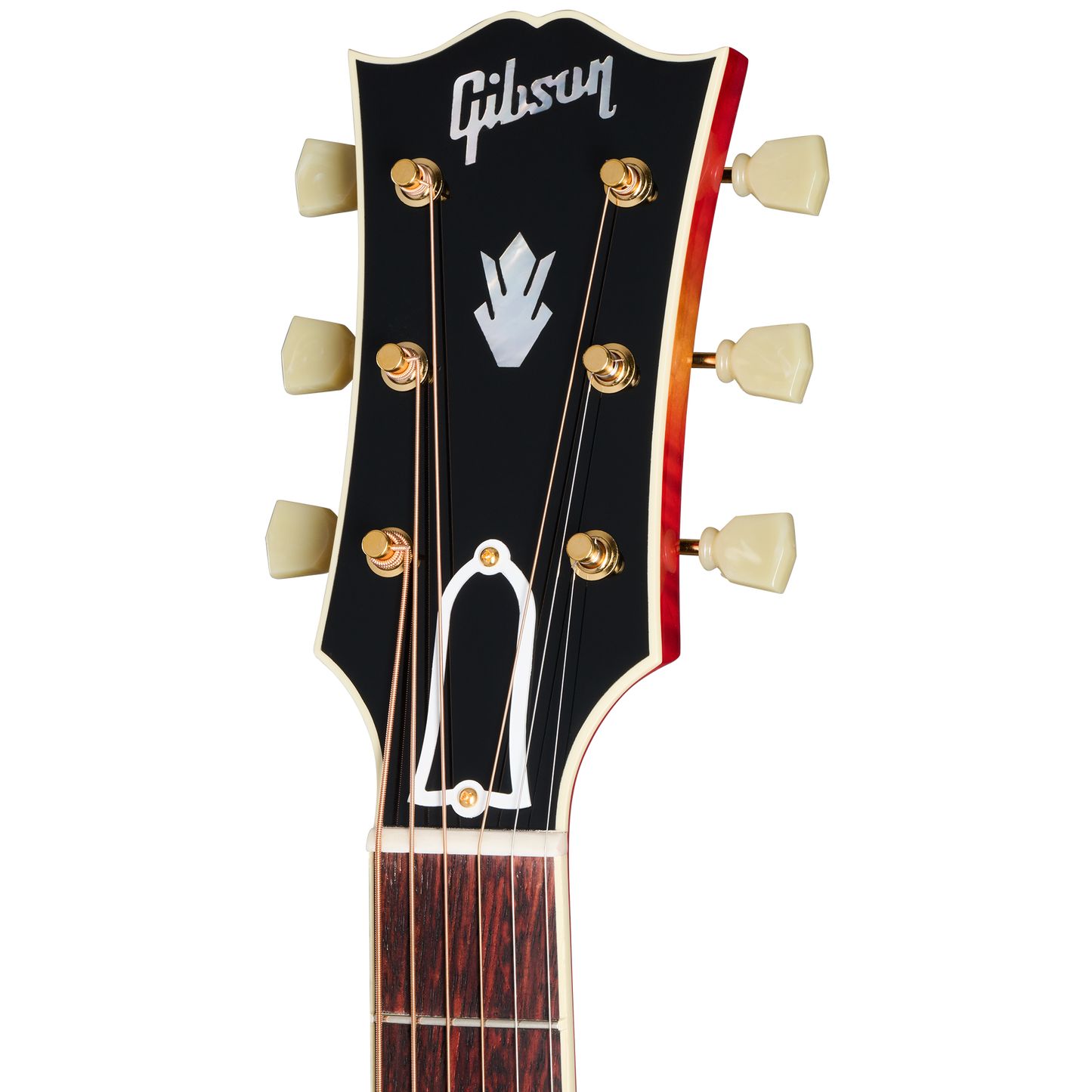 Gibson Custom Johnny Cash SJ-200, Vintage Cherry Sunburst Acoustic Guitar Gibson Custom