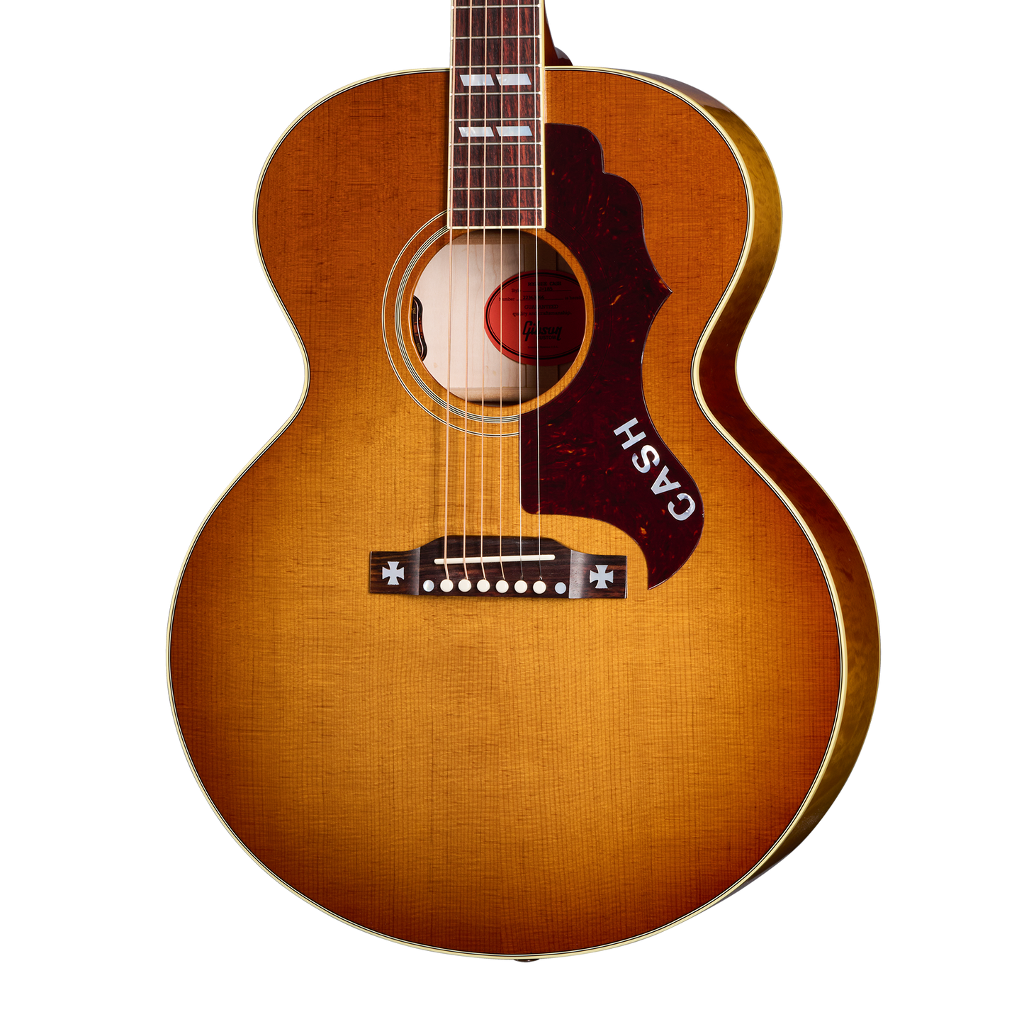 Gibson Custom Rosanne Cash J-185, Heritage Cherry Sunburst Acoustic Guitar Gibson Custom