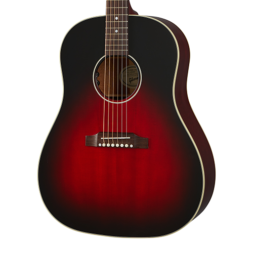 Gibson Custom Slash J-45, Left-Handed, Vermillion Burst Acoustic Guitar Gibson Custom