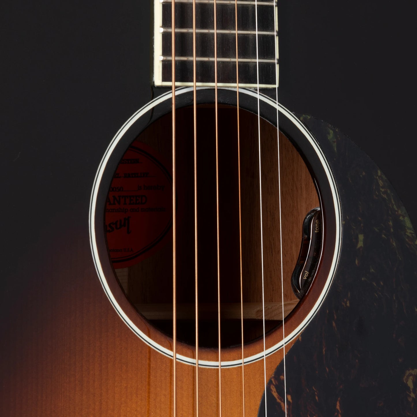 Gibson Custom Nathaniel Rateliff LG-2 Western, Vintage Sunburst Acoustic Guitar Gibson Custom
