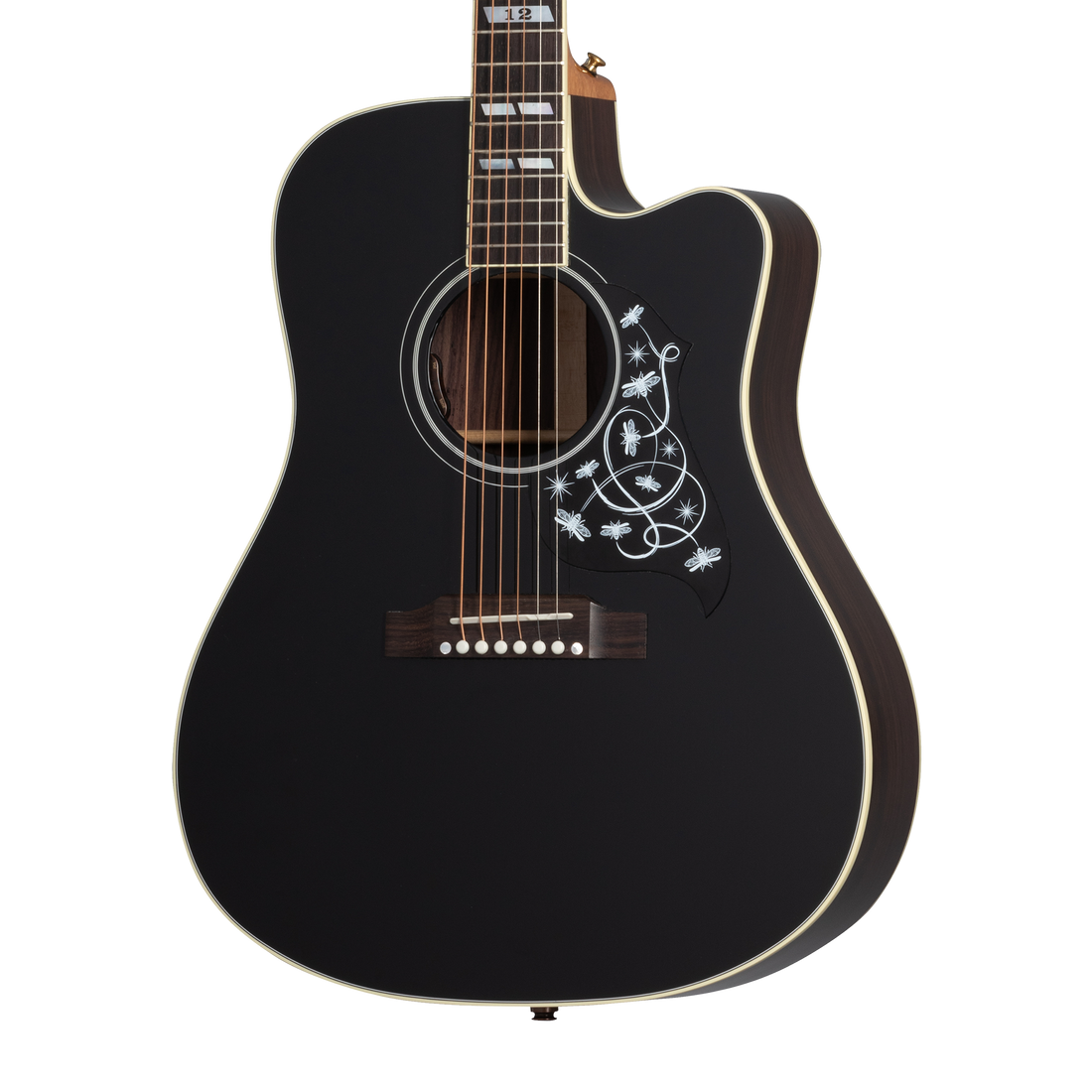 Gibson Jerry Cantrell "Fire Devil" Songwriter, Ebony Acoustic Guitar Gibson