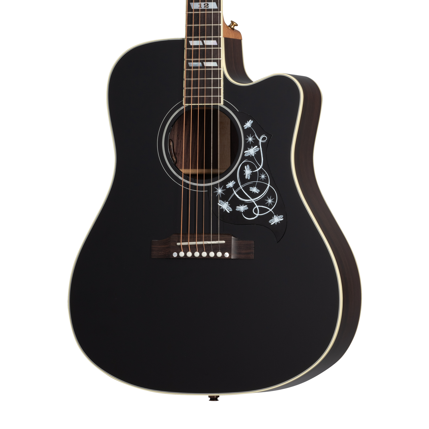Gibson Jerry Cantrell "Fire Devil" Songwriter, Ebony Acoustic Guitar Gibson